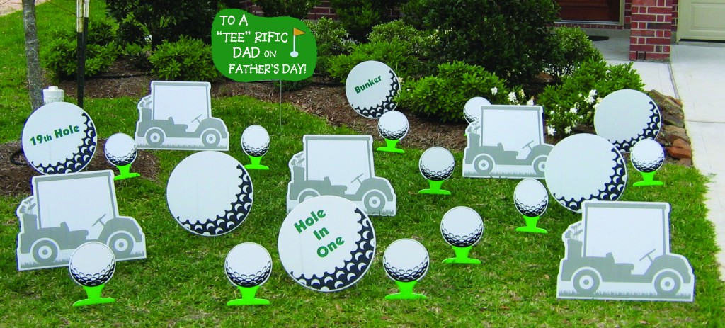 Golfing on Father's Day