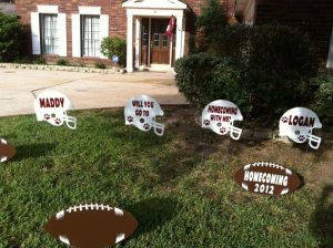 homecoming proposal football